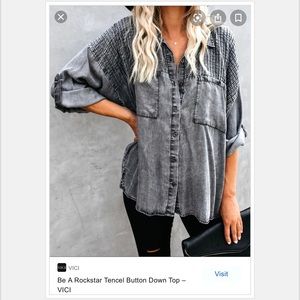 VICI Rockstar Button Down